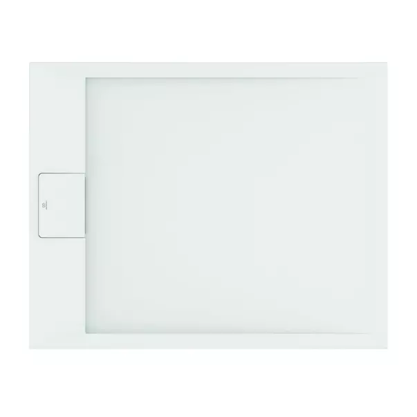 Cadita de dus dreptunghiulara Ideal Standard i.life Ultra Flat S alb pur 100x80 cm [7]