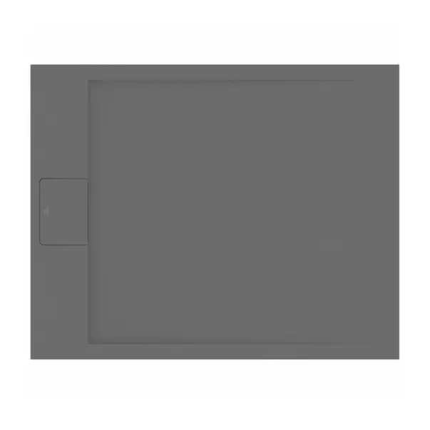 Cadita de dus dreptunghiulara Ideal Standard i.life Ultra Flat S gri asfaltic 100x80 cm [4]