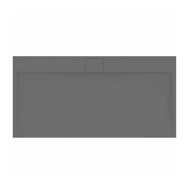 Cadita de dus dreptunghiulara Ideal Standard i.life Ultra Flat S gri asfaltic 160x80 cm [4]