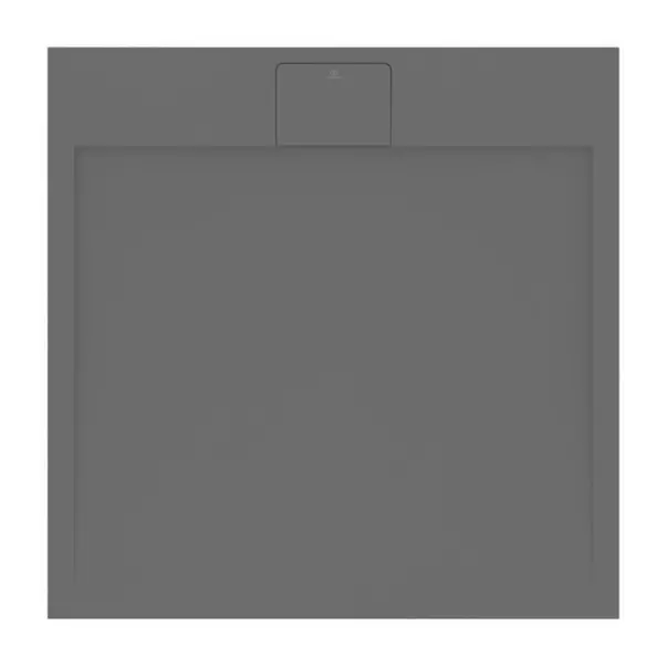 Cadita de dus patrata Ideal Standard i.life Ultra Flat S gri asfaltic 90x90 cm [7]