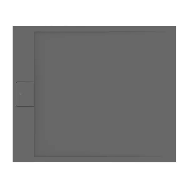 Cadita de dus dreptunghiulara Ideal Standard i.life Ultra Flat S gri asfaltic 120x100 cm [4]