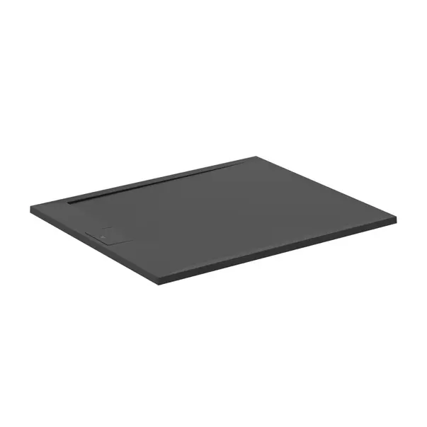 Cabine de dus dreptunghiulare - Cadita de dus dreptunghiulara Ideal Standard i.life Ultra Flat S negru intens 120x100 cm