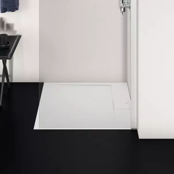 Cadita de dus patrata Ideal Standard i.life Ultra Flat S alb pur 80x80 cm [3]