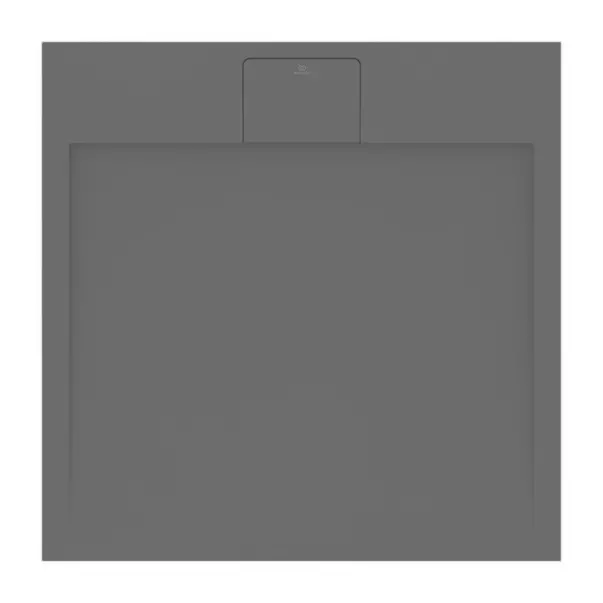 Cadita de dus patrata Ideal Standard i.life Ultra Flat S gri asfaltic 80x80 cm [4]