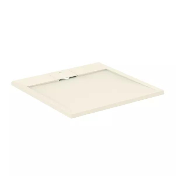 Cabine de dus dreptunghiulare - Cadita de dus patrata Ideal Standard i.life Ultra Flat S nisipiu 80x80 cm