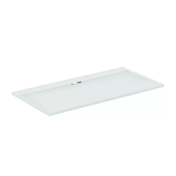 Cadita de dus dreptunghiulara Ideal Standard i.life Ultra Flat S alb pur 180x90 cm [2]