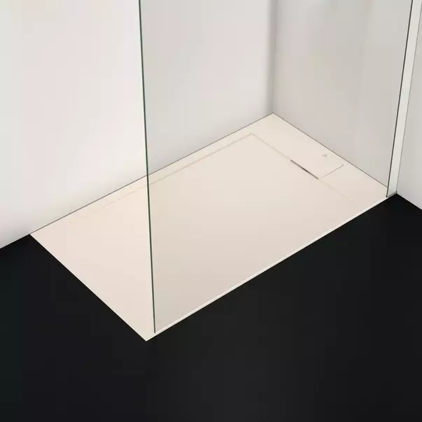 Cadita de dus dreptunghiulara Ideal Standard i.life Ultra Flat S nisipiu 120x70 cm [2]