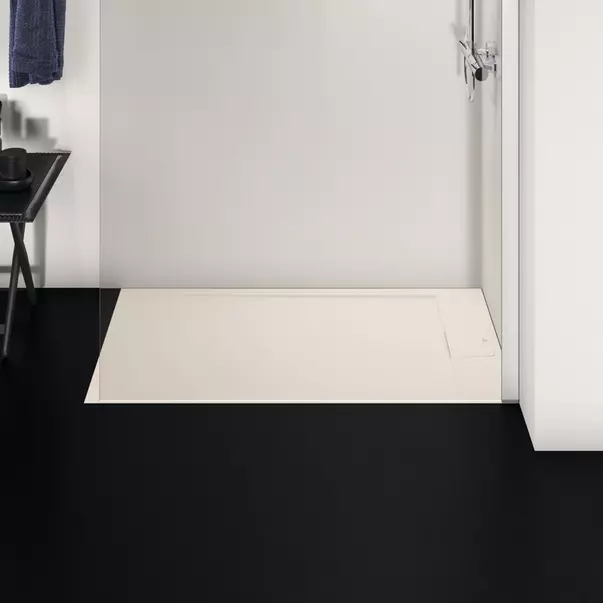 Cadita de dus dreptunghiulara Ideal Standard i.life Ultra Flat S nisipiu 120x70 cm [3]