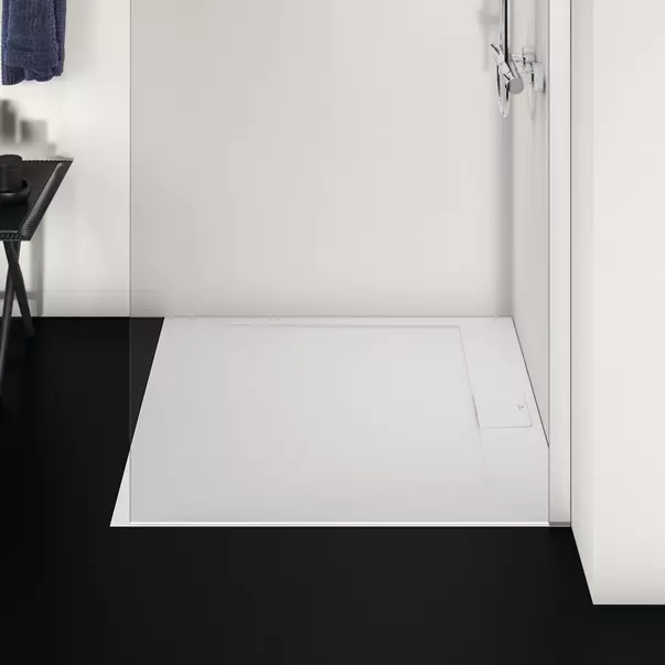 Cadita de dus patrata Ideal Standard i.life Ultra Flat S alb pur 100x100 cm [3]