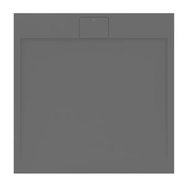 Cadita de dus patrata Ideal Standard i.life Ultra Flat S gri asfaltic 100x100 cm [4]