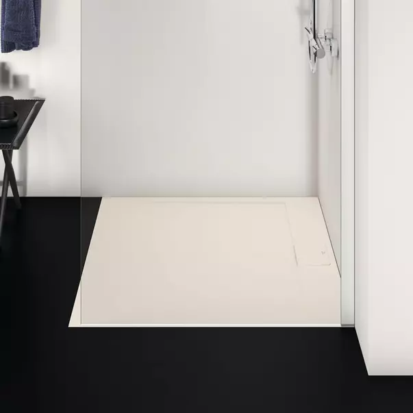 Cadita de dus patrata Ideal Standard i.life Ultra Flat S nisipiu 100x100 cm [3]