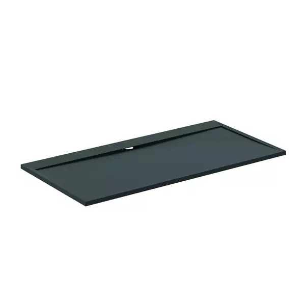 Cadita de dus dreptunghiulara Ideal Standard i.life Ultra Flat S negru intens 200x100 cm [2]