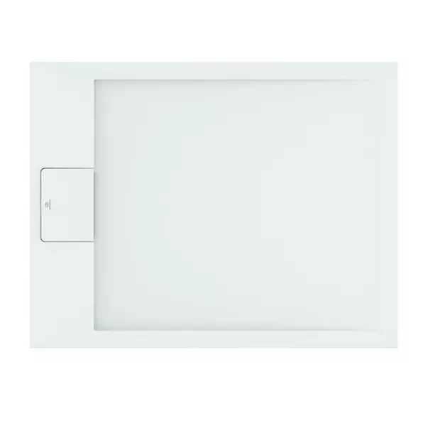 Cadita de dus dreptunghiulara Ideal Standard i.life Ultra Flat S alb pur 90x70 cm [4]