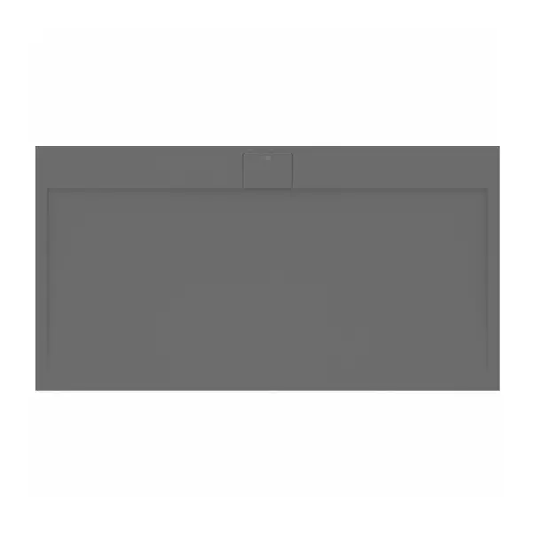 Cadita de dus dreptunghiulara Ideal Standard i.life Ultra Flat S gri asfaltic 170x80 cm [4]