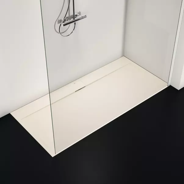 Cadita de dus dreptunghiulara Ideal Standard i.life Ultra Flat S nisipiu 170x80 cm [2]