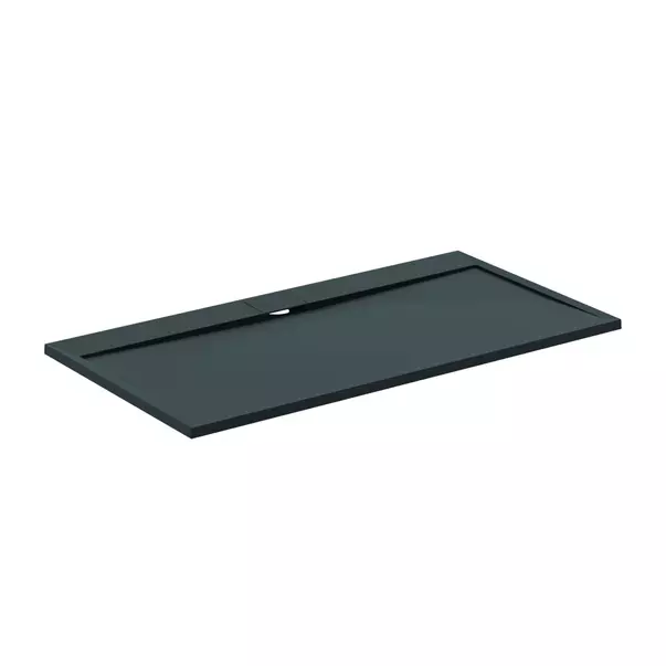 Cabine de dus dreptunghiulare - Cadita de dus dreptunghiulara Ideal Standard i.life Ultra Flat S negru intens 170x90 cm
