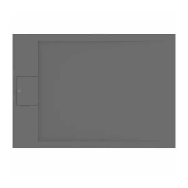 Cadita de dus dreptunghiulara Ideal Standard i.life Ultra Flat S gri asfaltic 100x70 cm [4]