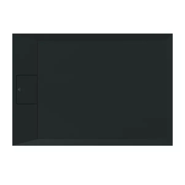 Cadita de dus dreptunghiulara Ideal Standard i.life Ultra Flat S negru intens 100x70 cm [4]