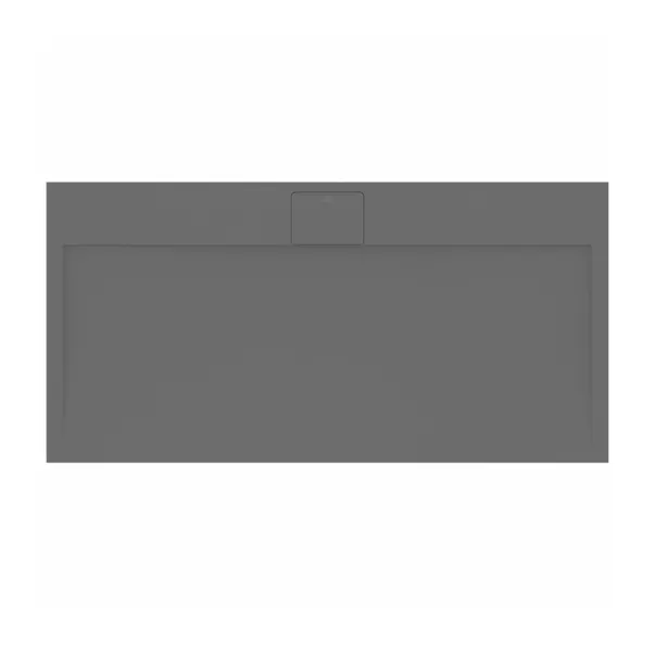 Cadita de dus dreptunghiulara Ideal Standard i.life Ultra Flat S gri asfaltic 140x70 cm [4]