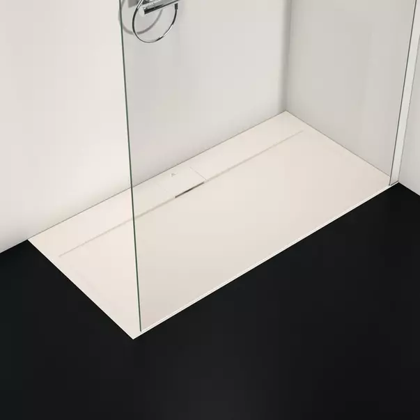 Cadita de dus dreptunghiulara Ideal Standard i.life Ultra Flat S nisipiu 140x70 cm [2]