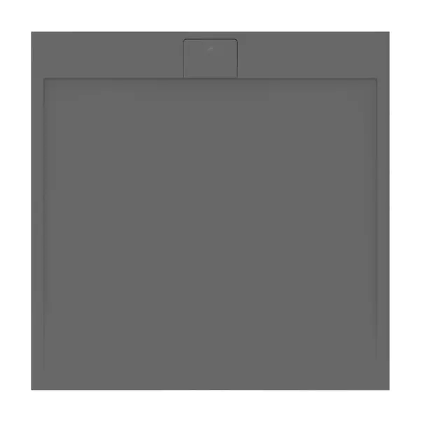 Cadita de dus patrata Ideal Standard i.life Ultra Flat S gri asfaltic 120x120 cm [4]