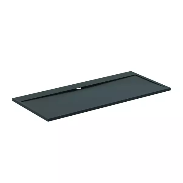Cabine de dus dreptunghiulare - Cadita de dus dreptunghiulara Ideal Standard i.life Ultra Flat S negru intens 200x90 cm