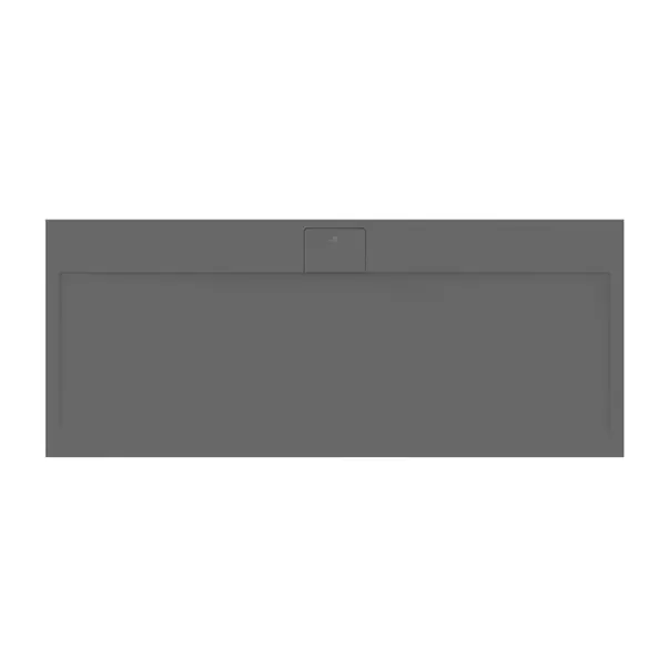 Cadita de dus dreptunghiulara Ideal Standard i.life Ultra Flat S gri asfaltic 170x70 cm [4]
