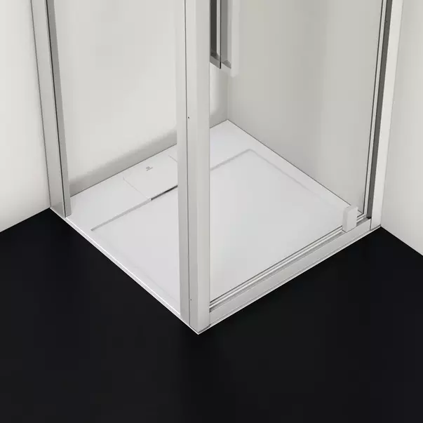 Cabine de dus dreptunghiulare - Cadita de dus patrata Ideal Standard i.life Ultra Flat S alb pur 70x70 cm