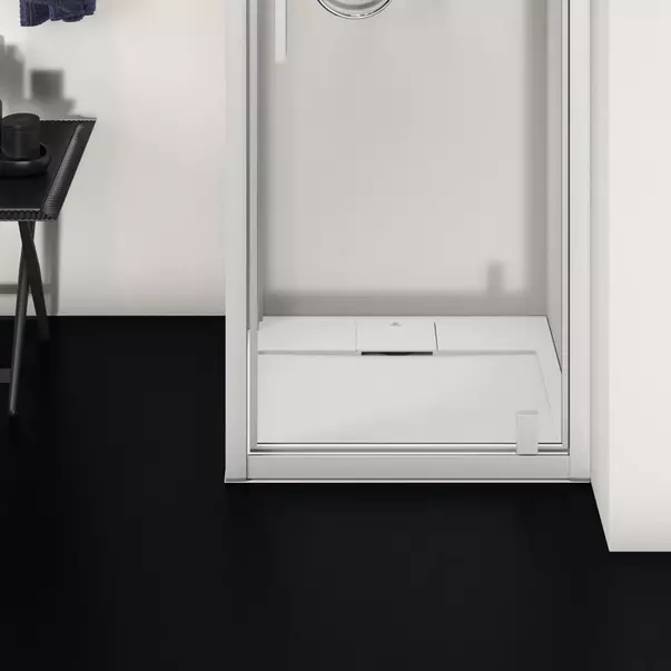 Cadita de dus patrata Ideal Standard i.life Ultra Flat S alb pur 70x70 cm [5]