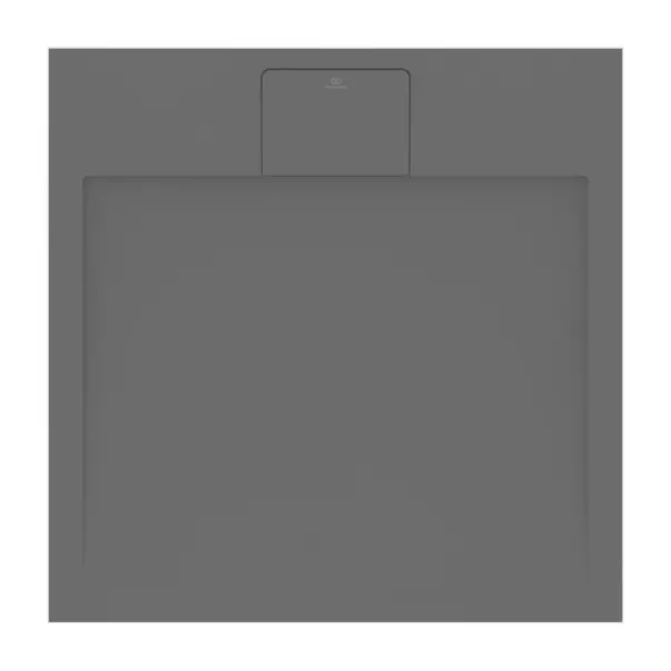 Cadita de dus patrata Ideal Standard i.life Ultra Flat S gri asfaltic 70x70 cm [6]