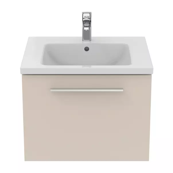 Dulap baza suspendat Ideal Standard i.life B bej nisipiu mat 1 sertar 60 cm [2]