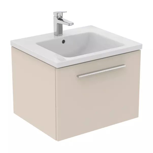 Dulap baza suspendat Ideal Standard i.life B bej nisipiu mat 1 sertar 60 cm [3]
