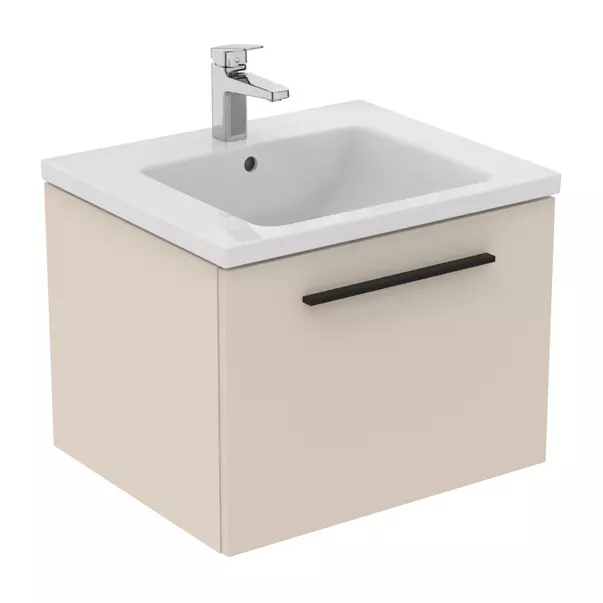 Dulap baza suspendat Ideal Standard i.life B bej nisipiu mat 1 sertar 60 cm [4]
