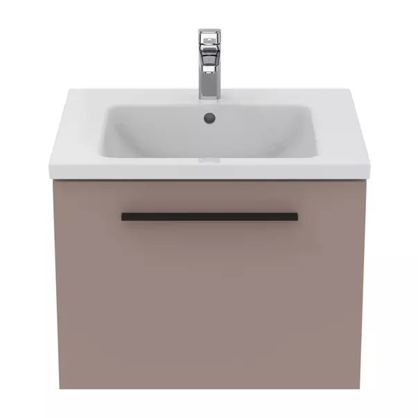 Dulap baza suspendat Ideal Standard i.life B gri - bej mat 1 sertar 60 cm [4]