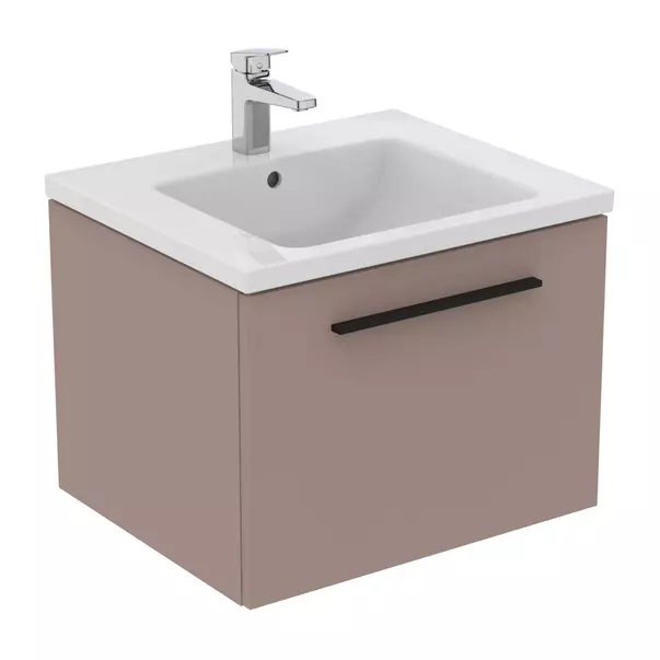 Dulap baza suspendat Ideal Standard i.life B gri - bej mat 1 sertar 60 cm [6]