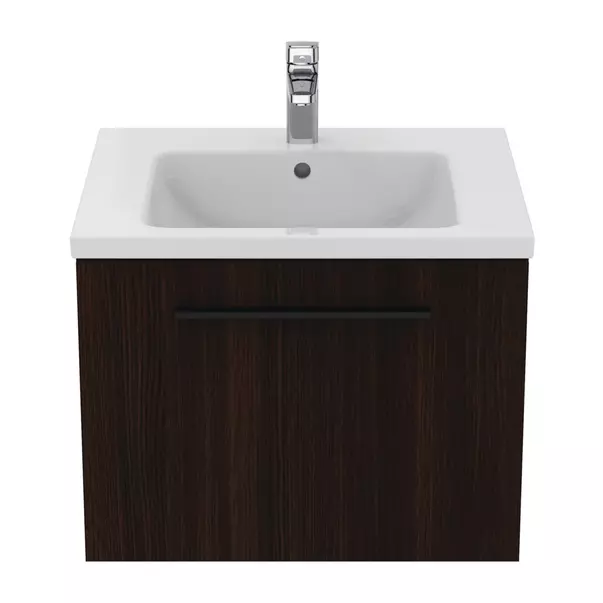 Dulap baza suspendat Ideal Standard i.life B finisaj stejar cafeniu 1 sertar 60 cm [4]