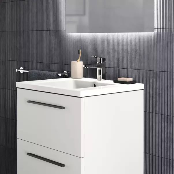 Dulap baza suspendat Ideal Standard i.life B alb mat 2 sertare 60 cm [2]