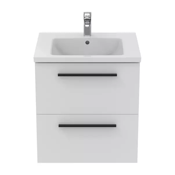 Dulap baza suspendat Ideal Standard i.life B alb mat 2 sertare 60 cm [8]