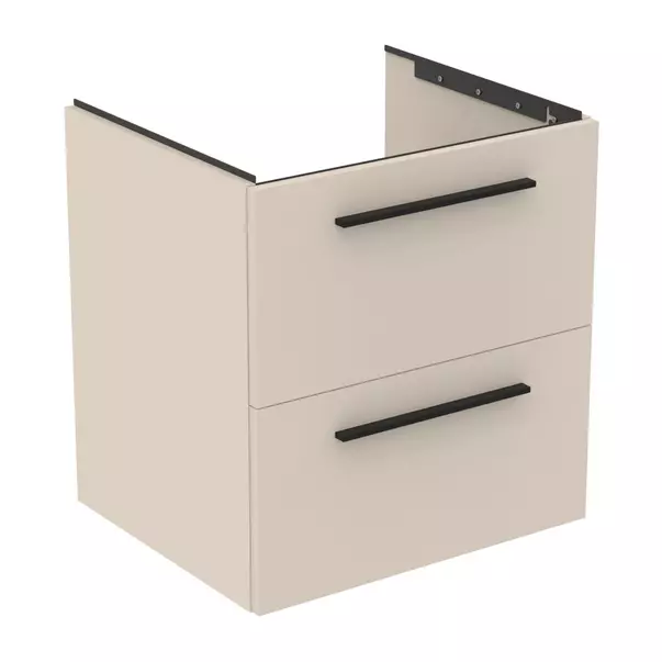  Dulapuri baie - Dulap baza suspendat Ideal Standard i.life B bej nisipiu mat 2 sertare 60 cm