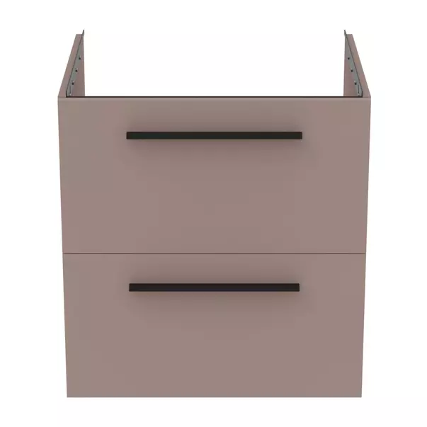 Dulap baza suspendat Ideal Standard i.life B gri - bej mat 2 sertare 60 cm [10]