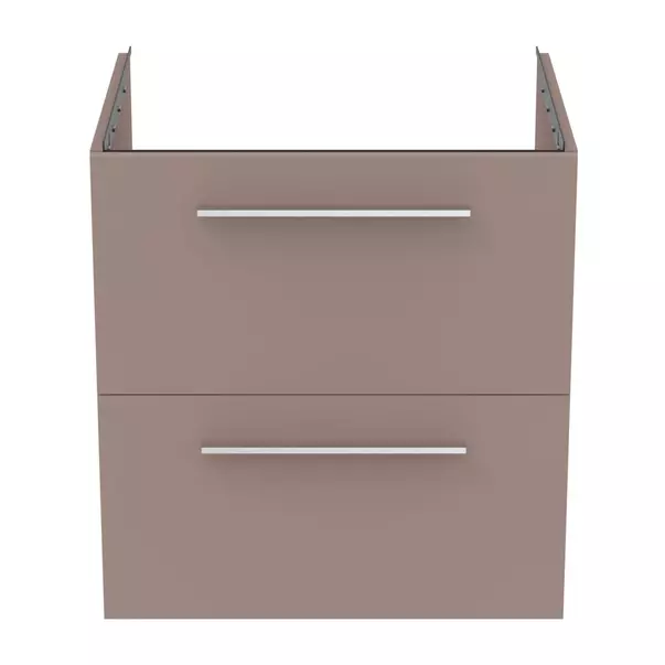 Dulap baza suspendat Ideal Standard i.life B gri - bej mat 2 sertare 60 cm [13]