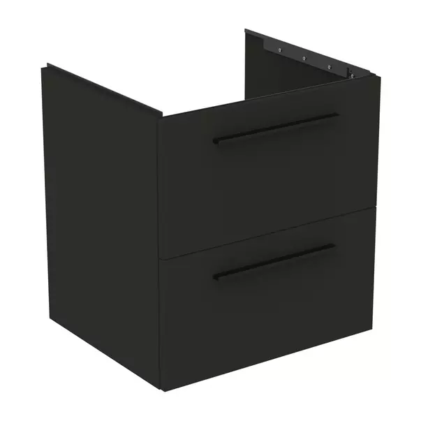  Dulapuri baie - Dulap baza suspendat Ideal Standard i.life B gri carbon mat 2 sertare 60 cm