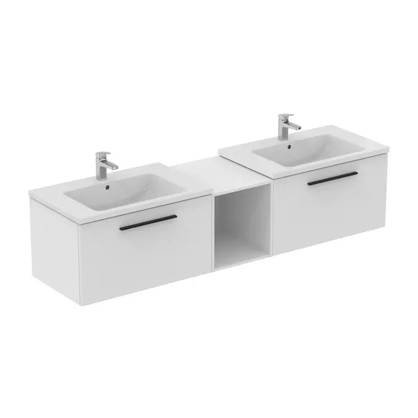 Dulap baza suspendat Ideal Standard i.life B alb mat 1 sertar 80 cm [10]