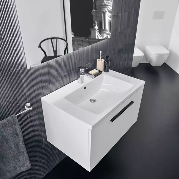 Dulap baza suspendat Ideal Standard i.life B alb mat 1 sertar 80 cm [2]