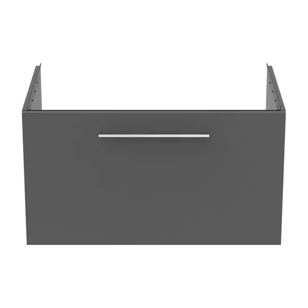 Dulap baza suspendat Ideal Standard i.life B gri quartz mat 1 sertar 80 cm [10]