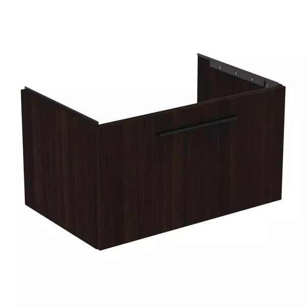  Dulapuri baie - Dulap baza suspendat Ideal Standard i.life B finisaj stejar cafeniu 1 sertar 80 cm