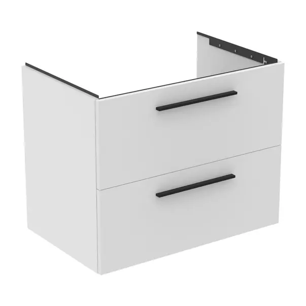 Dulap baza suspendat Ideal Standard i.life B alb mat 2 sertare 80 cm [2]