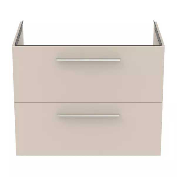 Dulap baza suspendat Ideal Standard i.life B bej nisipiu mat 2 sertare 80 cm [8]
