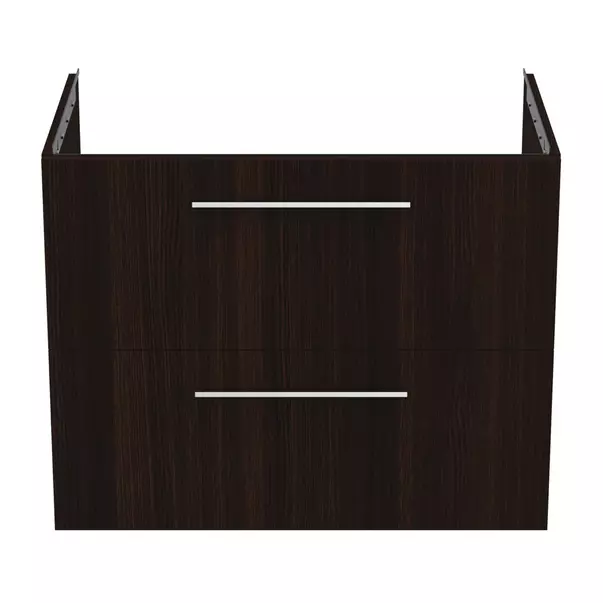 Dulap baza suspendat Ideal Standard i.life B finisaj stejar cafeniu 2 sertare 80 cm [6]