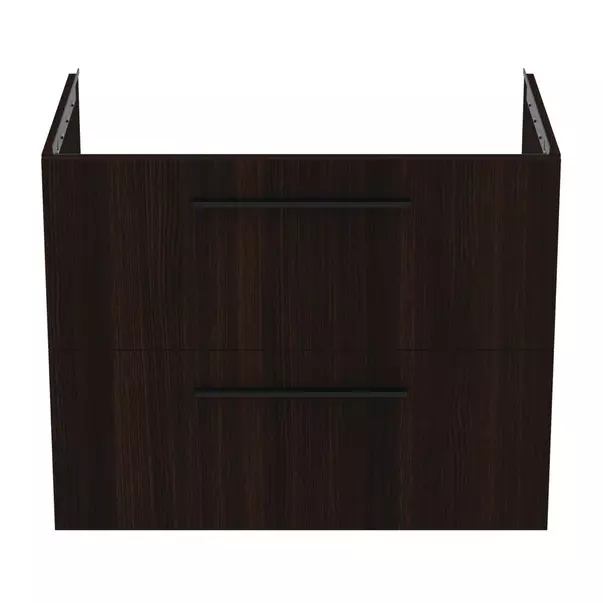 Dulap baza suspendat Ideal Standard i.life B finisaj stejar cafeniu 2 sertare 80 cm [7]